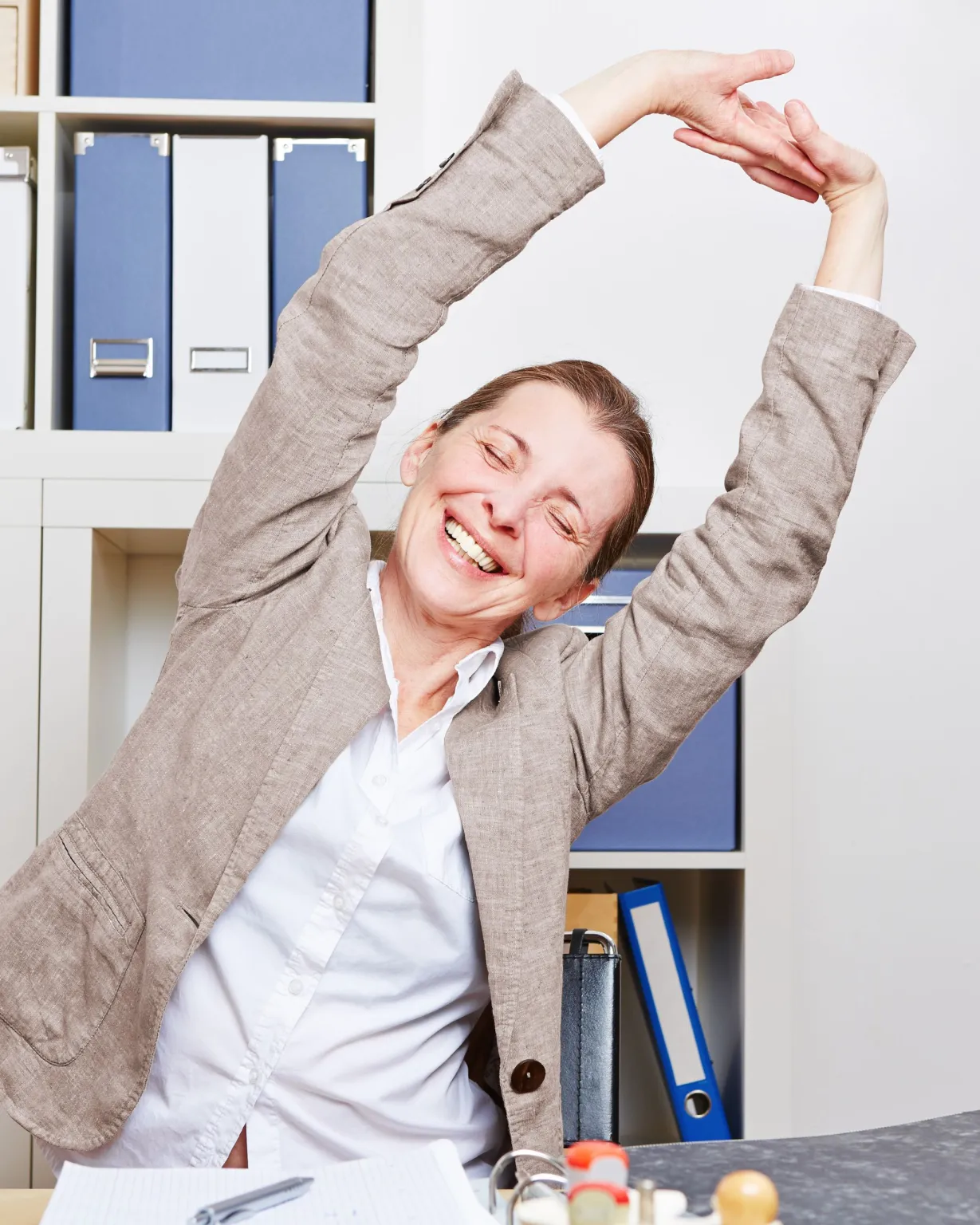 Patient recovering from herniated disc with chiropractic treatment in Lenexa, KS