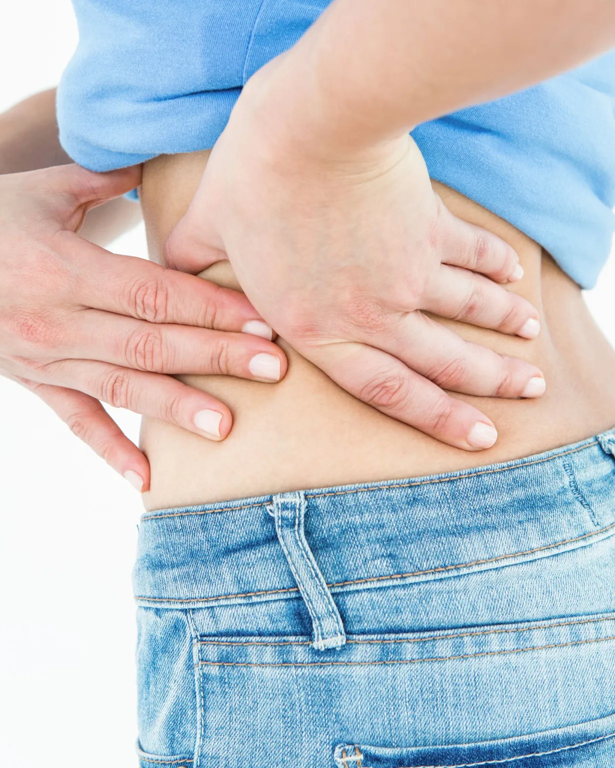 Chiropractor adjusting ribs and thoracic spine for pain relief in Lenexa, Kansas